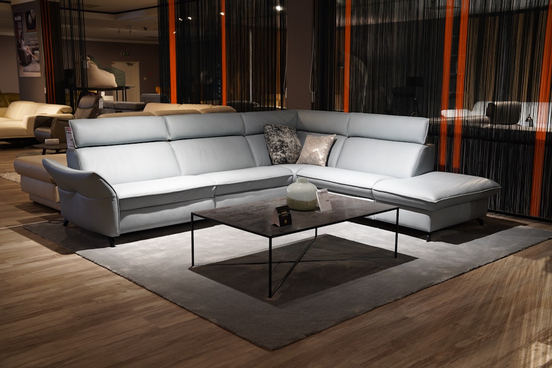 L-Shaped Leather Power Recliner Sofa With Console