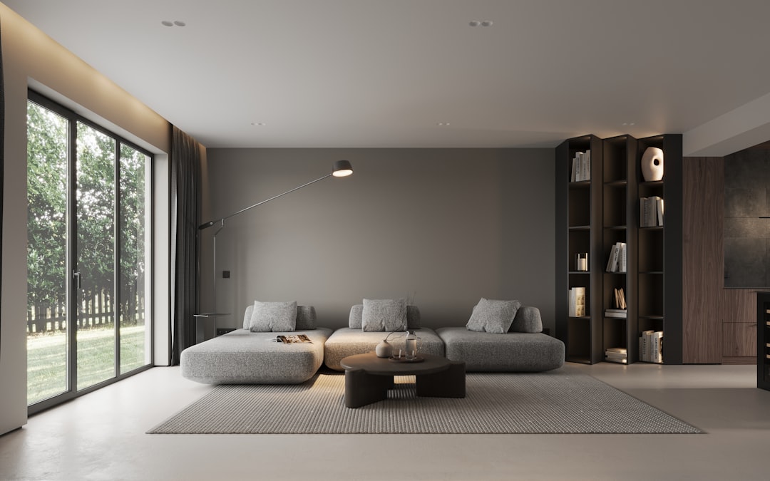 Modern luxury living room