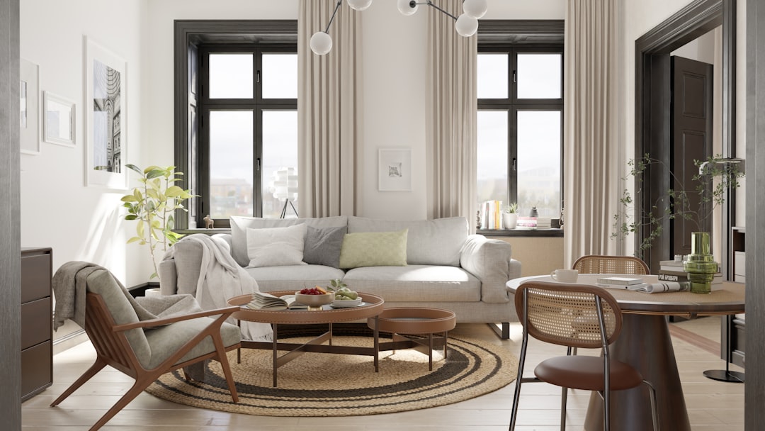 Sofa bed with hidden storage compartment opened in a bright Singapore condo living room